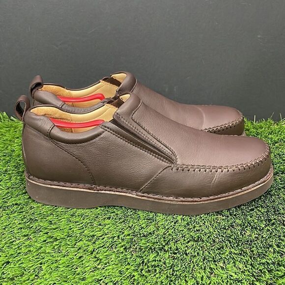 Sam Hubbard Brown Leather Loafer | Vibram & Wide - Picture 5 of 8